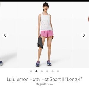 Lululemon Hotty Hot shorts